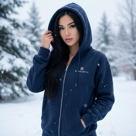 Women's heavy blend zip hoodie