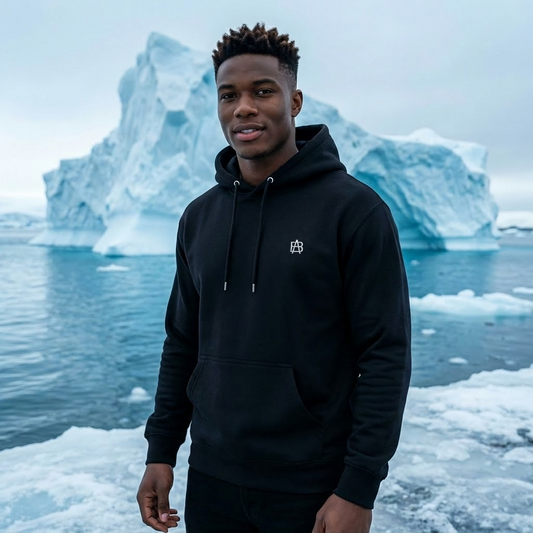 Mens Blueartic Hoodie