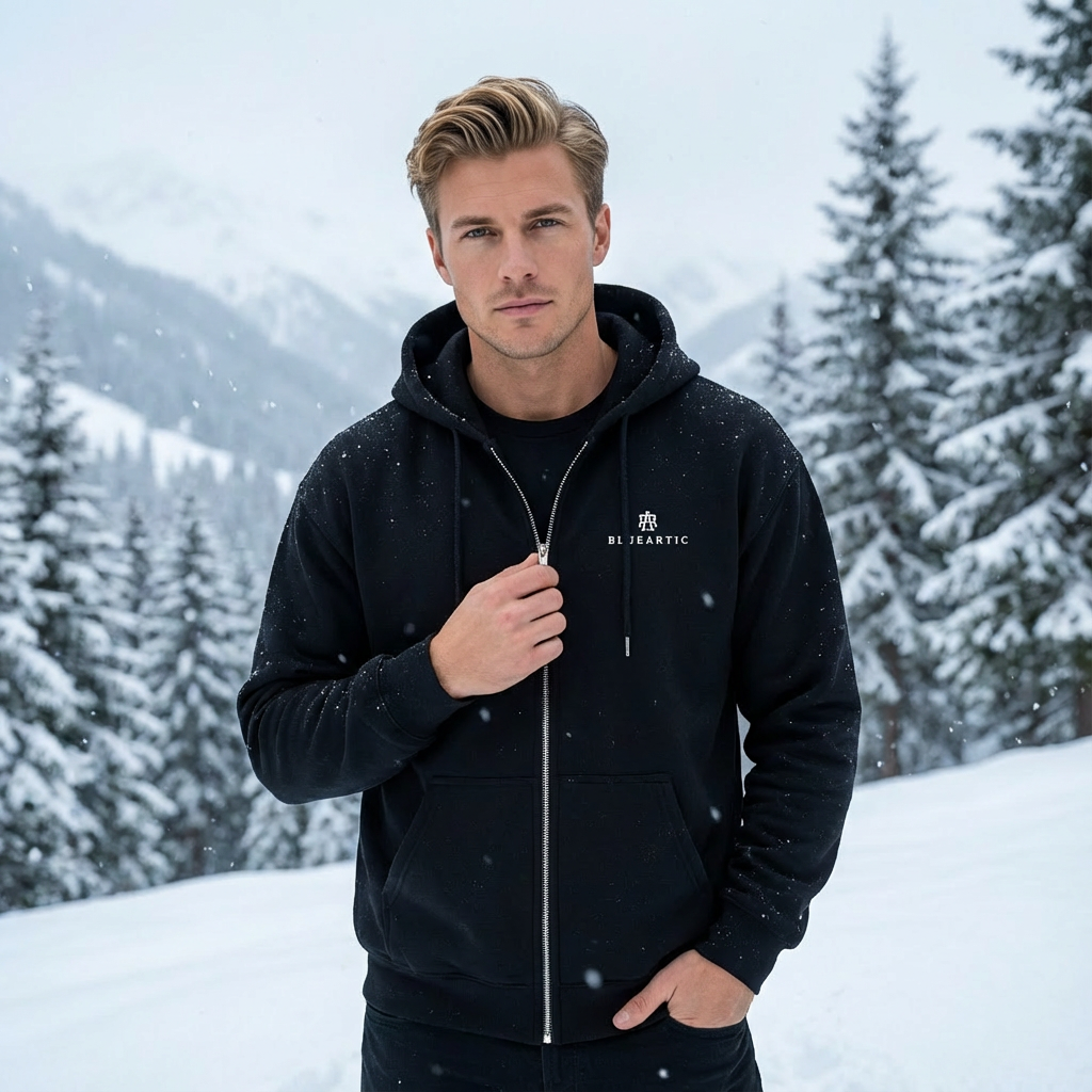 BlueArtic heavy blend zip hoodie